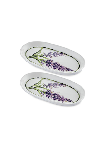 The Mia Provence Lavanta Oval Servis 2li 26 cm