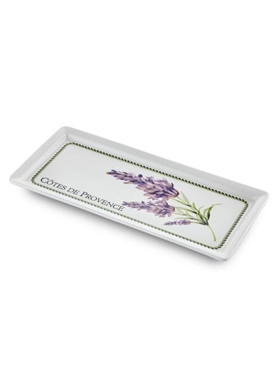 The Mia Provence Lavanta Dikdörtgen Servis Tabağı 35x16 cm