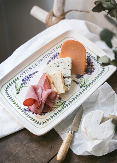 The Mia Provence Lavanta Dikdörtgen Servis 33x21 cm PRC016