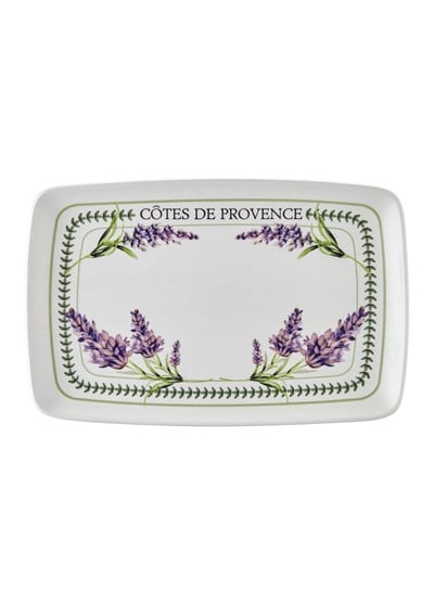 The Mia Provence Lavanta Dikdörtgen Servis Tabağı 31x20 cm