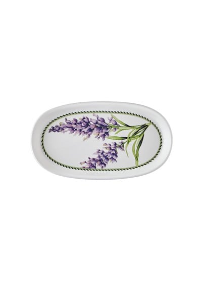 The Mia Provence Lavanta Oval Servis Tabağı 2li Set 23 cm