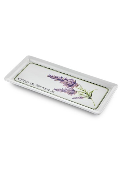 The Mia Provence Lavanta Dikdörtgen Servis Tabağı 35x16 cm