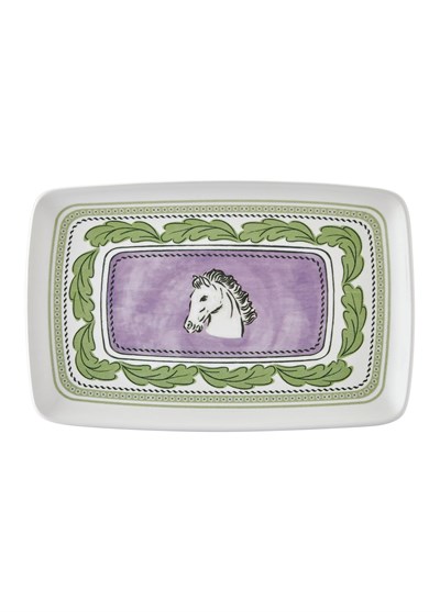 The Mia Provence Lavanta Dikdörtgen Servis Tabağı 31x20 cm