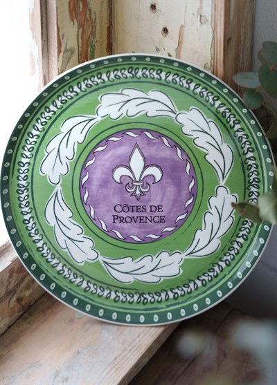 The Mia Provence Lavanta Servis Tabağı 6lı Set 26 cm PRC03