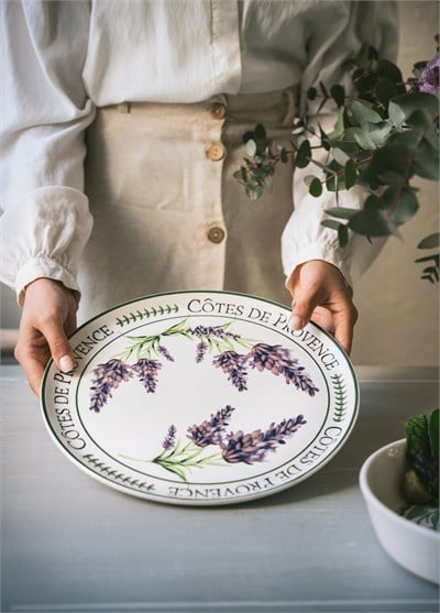 The Mia Provence Lavanta Servis Tabağı 30 Cm PRC0005