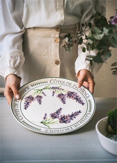 The Mia Provence Lavanta Servis Tabağı 30 Cm PRC0005