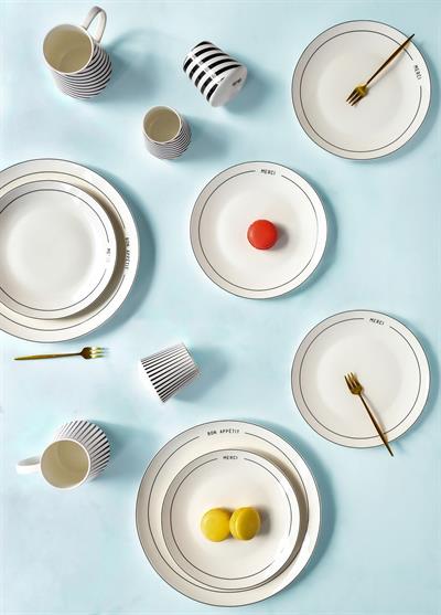 The Mia Round Servis Tabağı 6 Kişilik