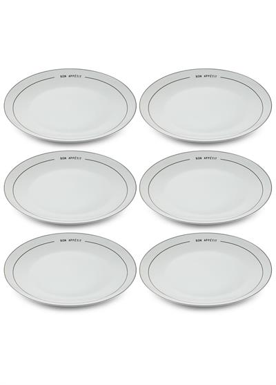 The Mia Round Servis Tabağı 6 Kişilik