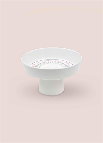 The Mia Spring Ayaklı Meyvelik Pembe 23x14 cm