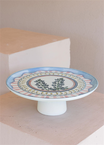 The Mia Spring Ayaklı Pasta Kek Servisi 30 Cm