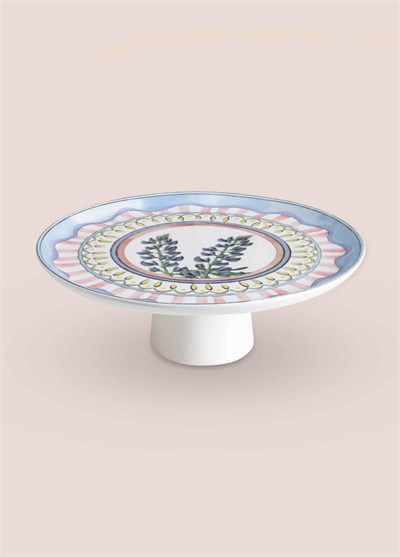 The Mia Spring Ayaklı Servis Tabağı 30x10 cm