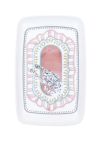 The Mia Spring Dikdörtgen Servis 33x21 cm SPR0014