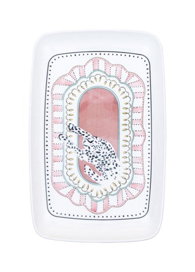 The Mia Spring Dikdörtgen Servis Tabağı 31x20 cm SPR0014