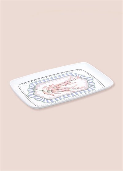 The Mia Spring Dikdörtgen Servis Tabağı 31x20 cm SPR0015