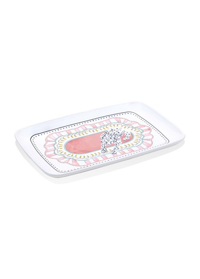 The Mia Spring Dikdörtgen Servis Tabağı 31x20 cm SPR0014
