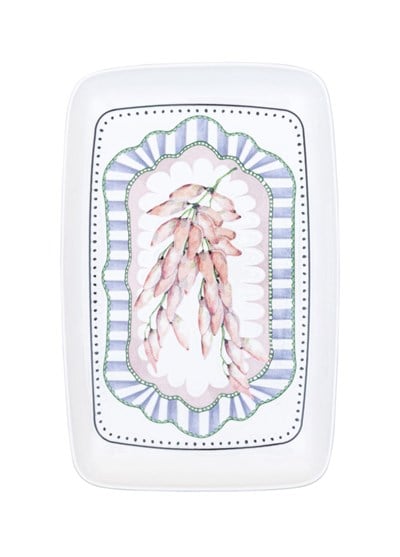 The Mia Spring Dikdörtgen Servis Tabağı 31x20 cm SPR0015