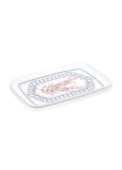The Mia Spring Dikdörtgen Servis Tabağı 31x20 cm SPR0015