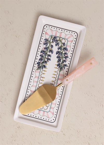 The Mia Spring Dikdörtgen Servis 35x16 cm