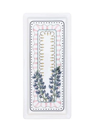 The Mia Spring Dikdörtgen Servis 35x16 cm