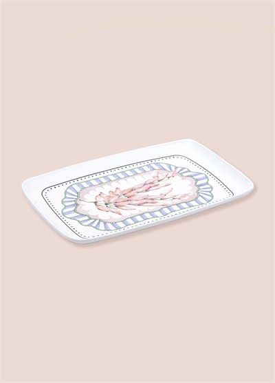 The Mia Spring Dikdörtgen Servis Tabağı 31x20 cm SPR0015