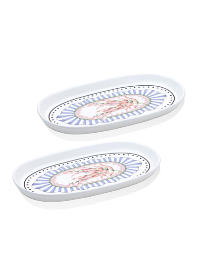 The Mia Spring Oval Servis 2li 29 cm