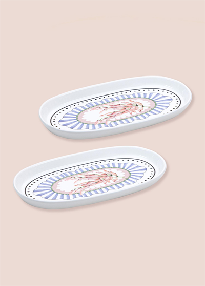 The Mia Spring Oval Servis 2li 29 cm