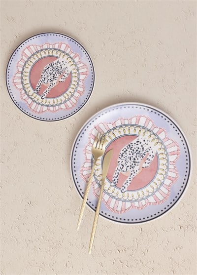 The Mia Spring Servis Tabağı 6lı Set 26 cm SPR0003