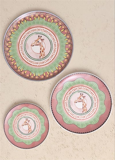 The Mia Spring Servis Tabağı 6lı Set 26 cm SPR0003