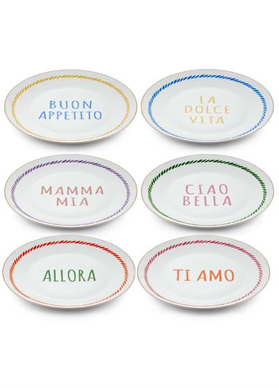 The Mia Ti Amo Servis Tabağı 6 Kişilik