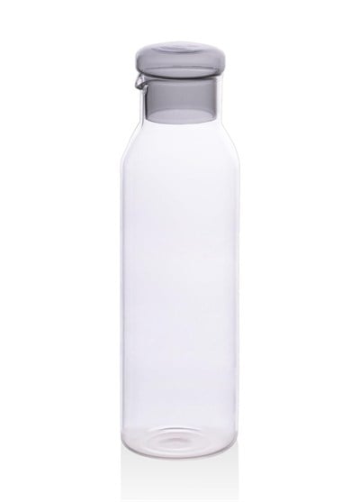 The Mia Cam Şişe Gri Kapaklı Sürahi 9x28cm 950 ml