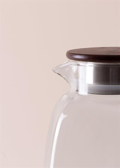 The Mia Wooden Cam Sürahi 2000 Cc SSE0034