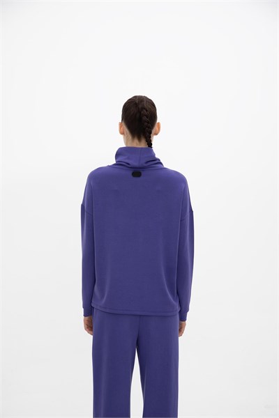 Oma Boğazlı Sweat Future Dusk S