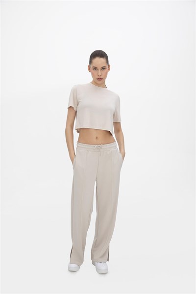 Oma Kapşonlu Fermuarlı Sweat Cloud Dancer L