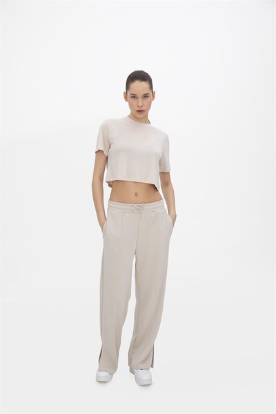 Oma Kapşonlu Fermuarlı Sweat Cloud Dancer M