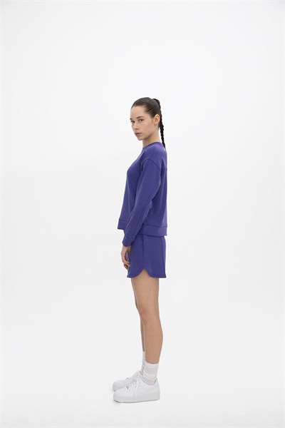 Oma Crop Sweat Future Dusk L