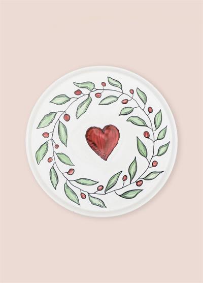 The Mia Luv Pasta Tabağı 6lı Set 19 cm