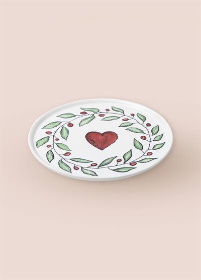 The Mia Luv Pasta Tabağı 6lı Set 19 cm