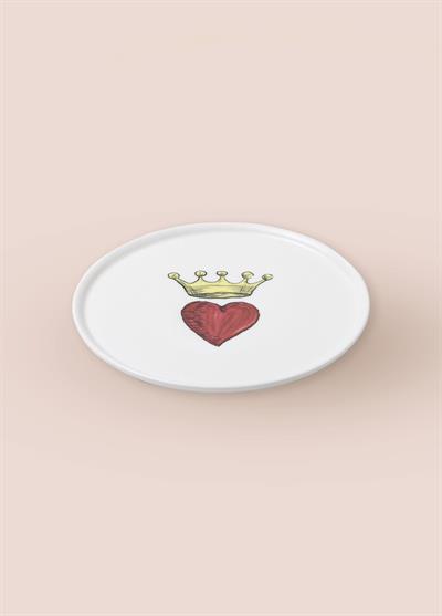 The Mia Luv Pasta Tabağı 6lı Set 19 cm