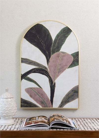 The Mia Botanic Leaf Tablo 60x90 cm