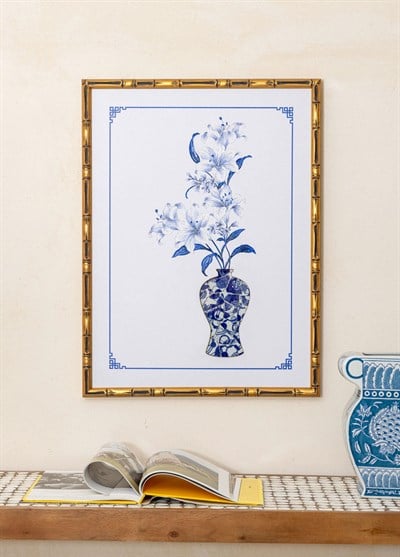 The Mia Floral Tablo 60x80x4 cm TBL0092