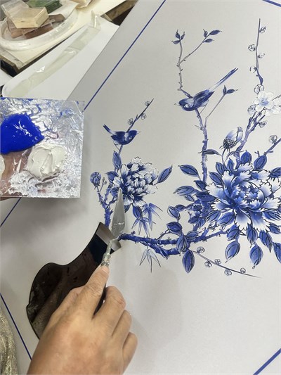The Mia Floral Tablo 60x80x4 cm TBL0092