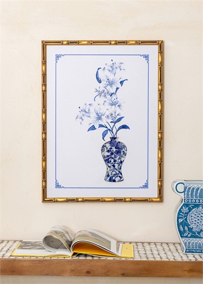 The Mia Floral Tablo 60x80x4 cm TBL0092
