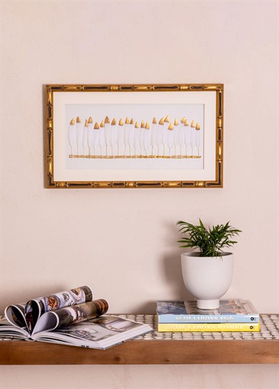 The Mia Flume Tablo Beyaz 60x35x4 cm TBL0098