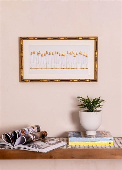 The Mia Flume Tablo Beyaz 60x35x4 cm TBL0098