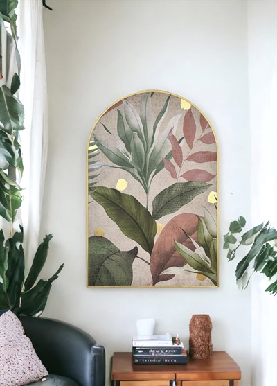 The Mia Foliage Tablo 60x90 cm