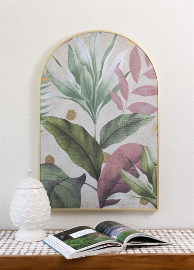 The Mia Foliage Tablo 60x90 cm