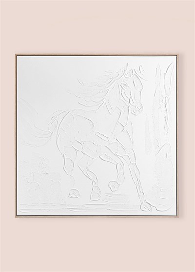 The Mia Kabartma Kanvas Tablo 100x100 cm TBL0078