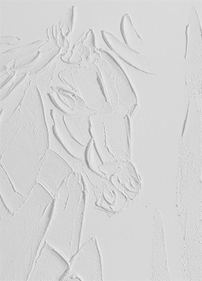 The Mia Kabartma Kanvas Tablo 100x100 cm TBL0078