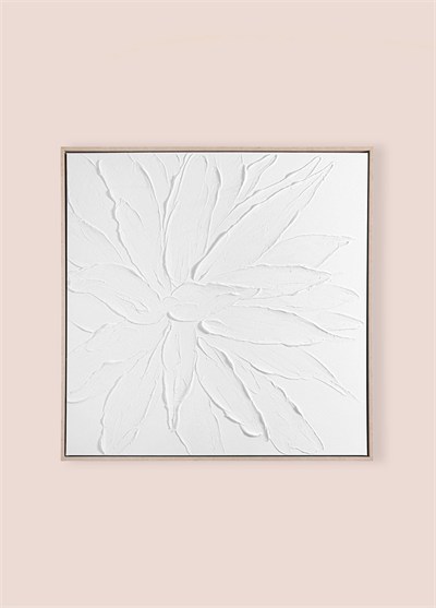 The Mia Kabartma Kanvas Tablo 80x80 cm TBL0079