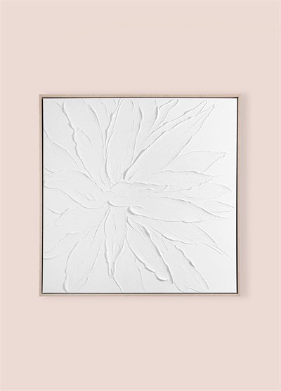 The Mia Kabartma Kanvas Tablo 80x80 cm TBL0079